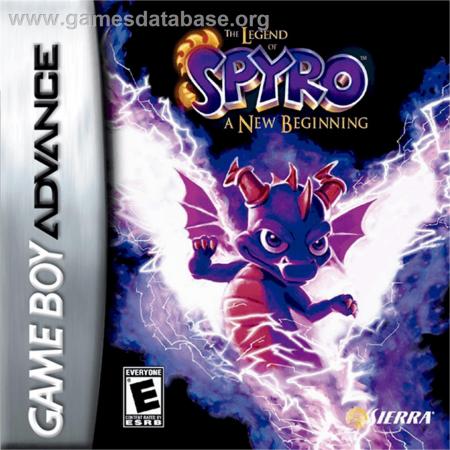 Cover Legend of Spyro, The - A New Beginning for Game Boy Advance